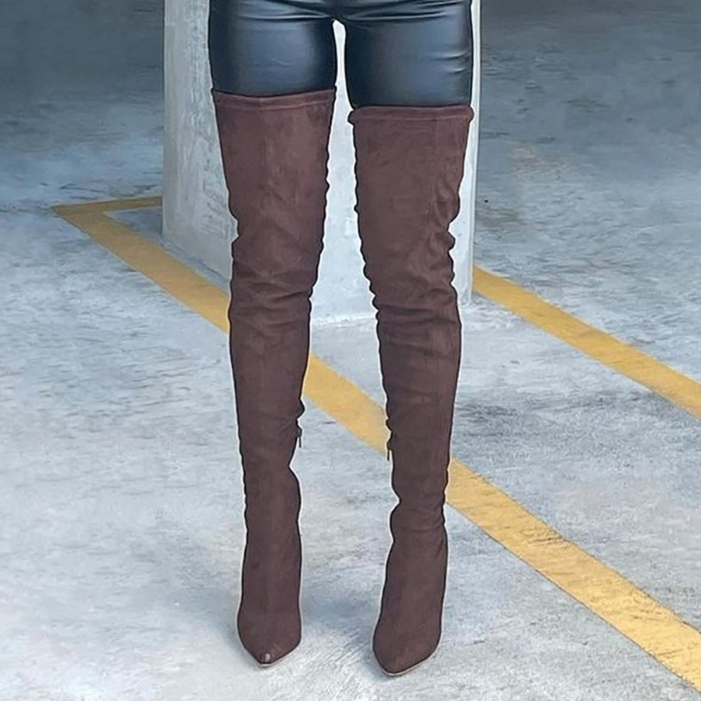Thigh high boots